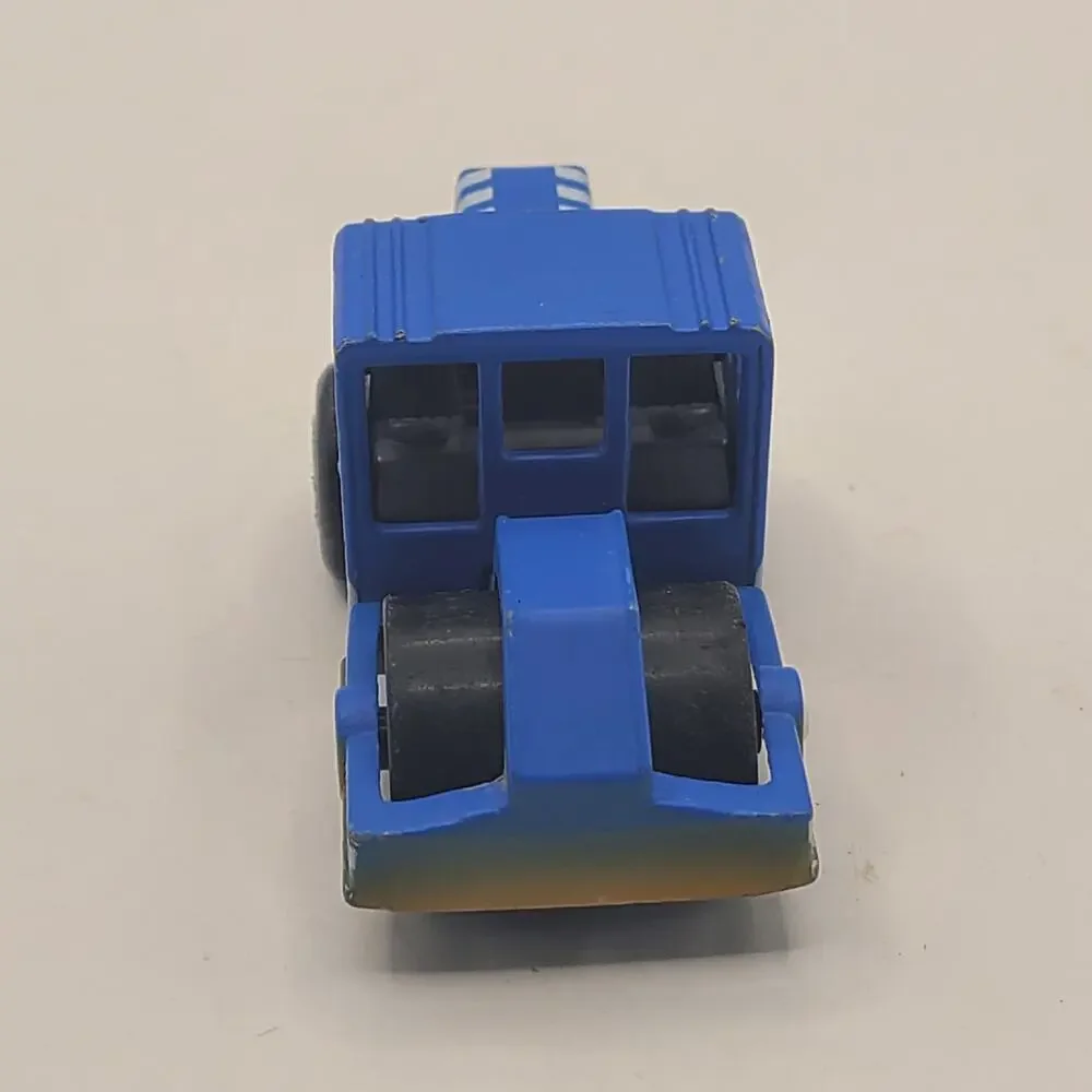 Vintage 1979 Matchbox Blue Road Roller PR-510